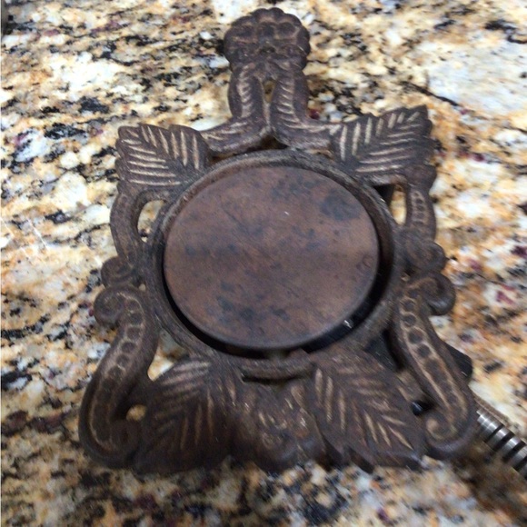 Antique Cast Iron Electric Trivet Works Perfectly! - Picture 13 of 13